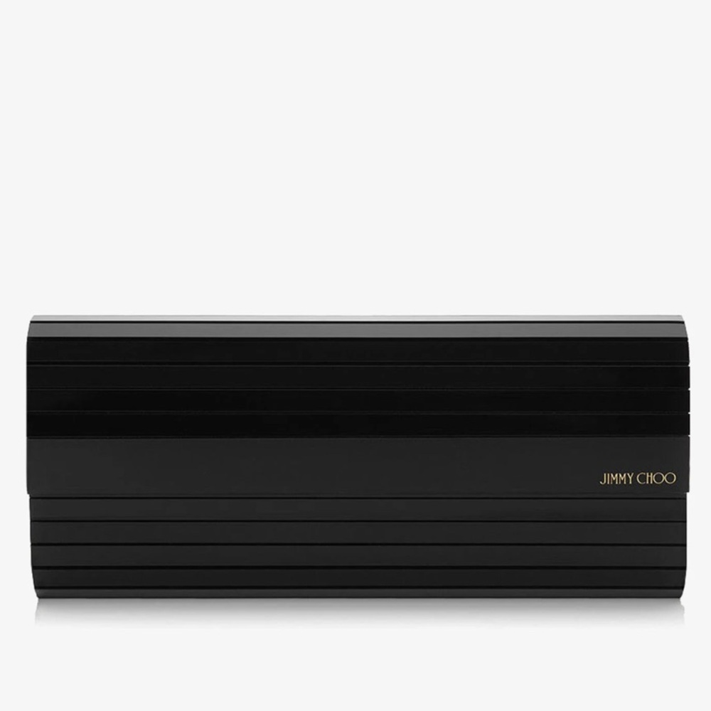 Jimmy Choo Sweetie - Black Acrylic Clutch